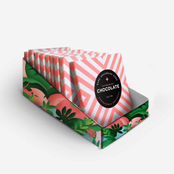 Amazonian Dark Chocolate 70% (Box of 12 Bars)